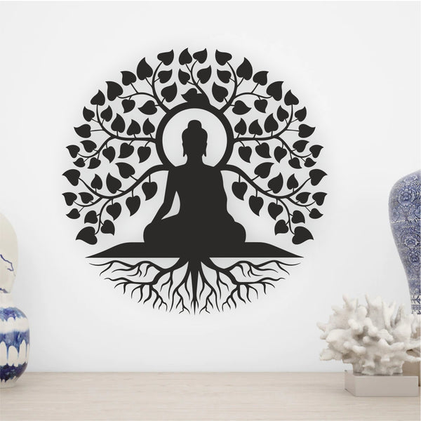 Buddha Under Tree - Hindu & Buddha Decor