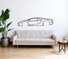 Lamborghini Huracan Car Silhouette Wall Décor MWA-CRD-09092216