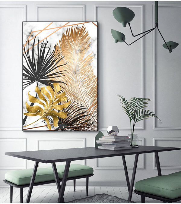Floral Canvas Wall Art for Living Room, Printed Ready to Hang Canvas Wall Art