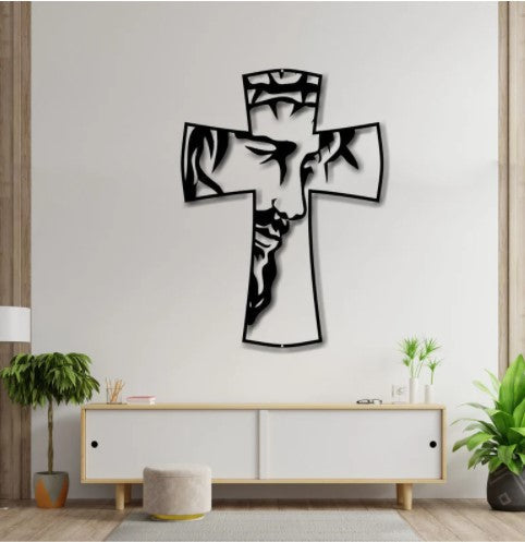 Jesus Cross Christian Wall Decor- Christian Wall Decor Art
