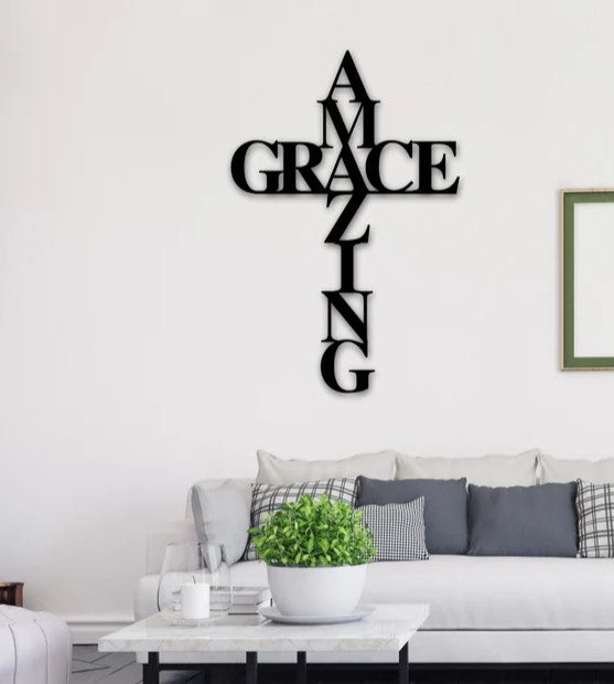 Amazing Grace - Christian Wall Decor Art