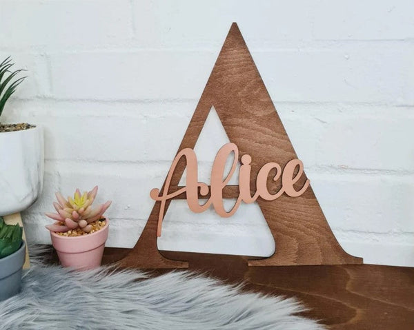 Wooden Nusery Name Sign, Baby Name Sign, Nursery Decor, Baby Room Decor, Baby Boy Nursery Decor, Baby Girl Nursery Decor, Baby Shower Gift