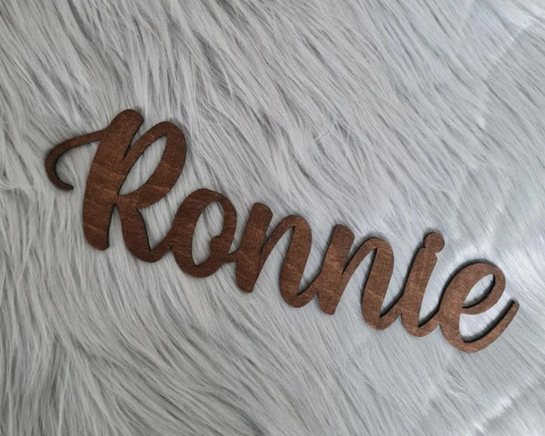 Baby name sign cutout | Name cut out | Personalized name sign | Above the crib sign | Large custom name sign | large baby name sign